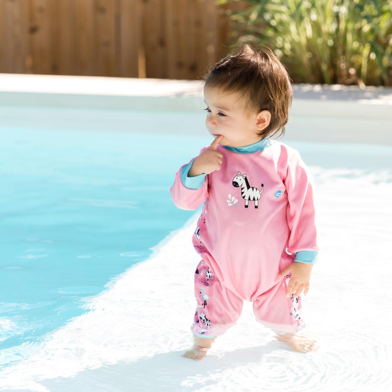 Splash About Warm in One Baby Wetsuit Nina's Ark, 12-24 Months - Image 3